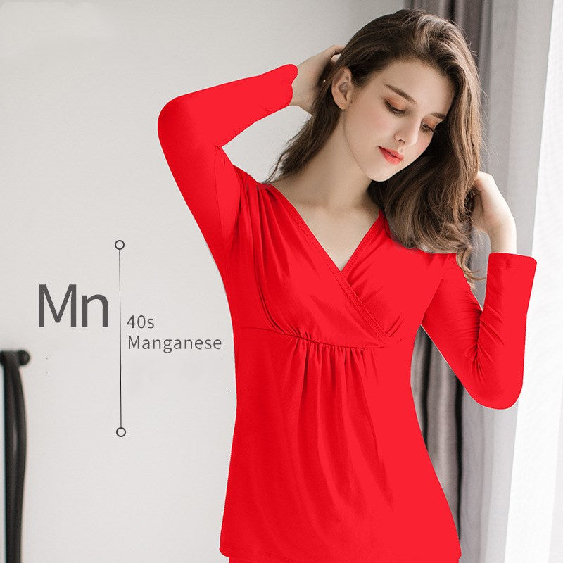 Autumn Maternity Wear - Stylish Single Piece Outfit