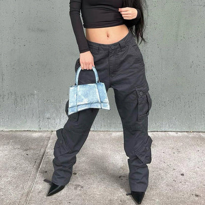 Trendy Slim Fit Loose Ladies' Street Jeans