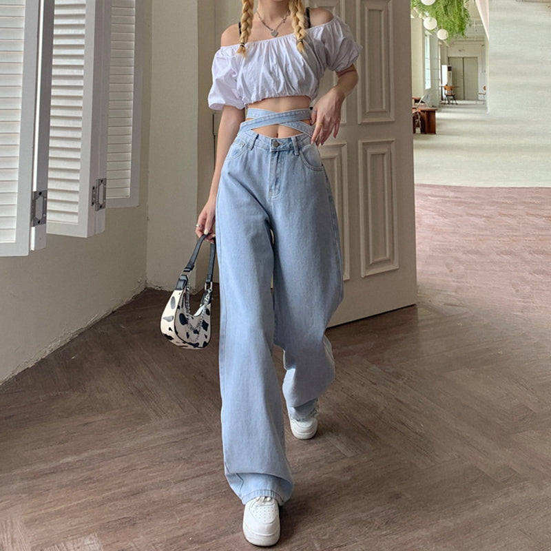 Trendy Slim Fit Casual Ladies' Street Jeans