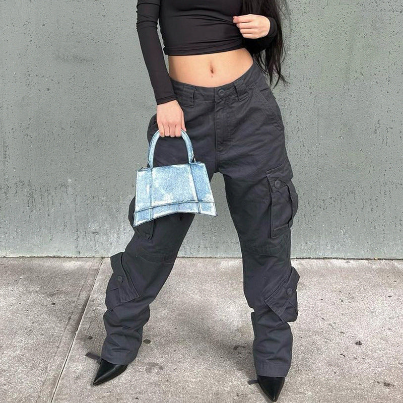 Trendy Slim Fit Loose Ladies' Street Jeans
