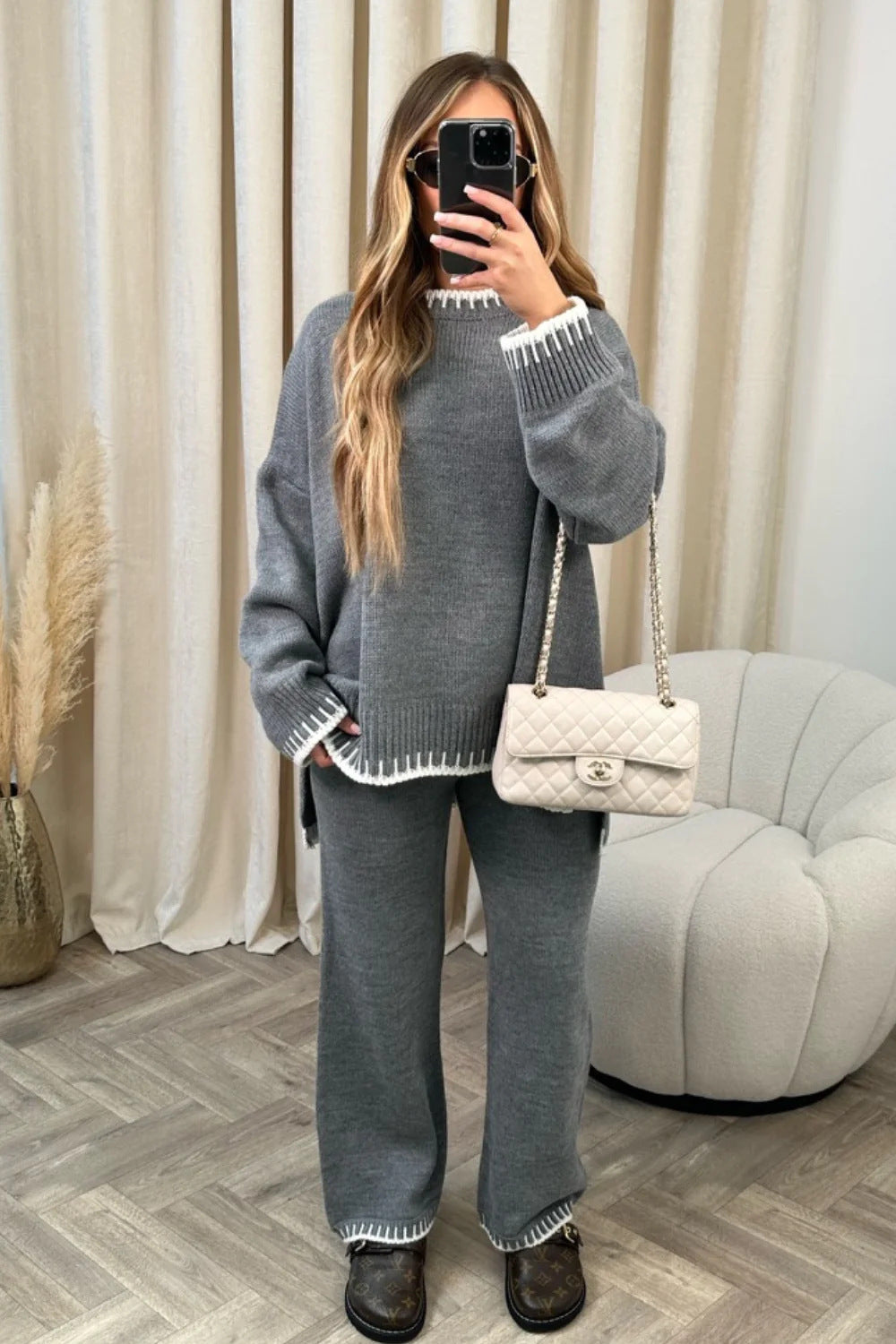 2023 Fashion Women's Casual Loose Two-Piece Set
