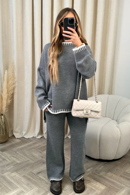 2023 Fashion Women's Casual Loose Two-Piece Set