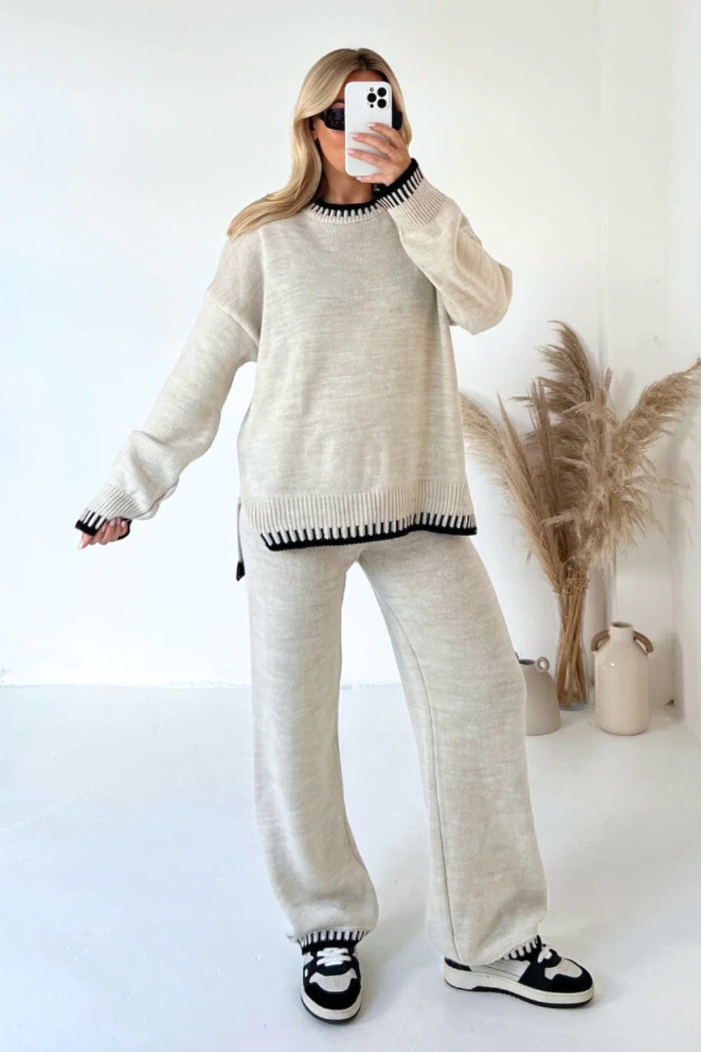 2023 Fashion Women's Casual Loose Two-Piece Set