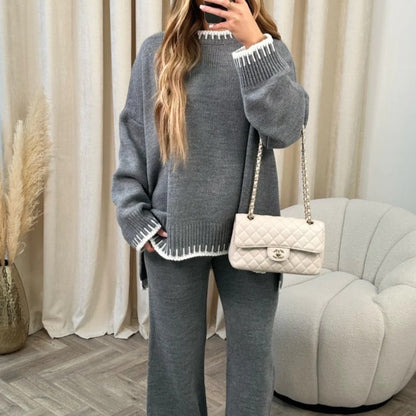 2023 Fashion Women's Casual Loose Two-Piece Set