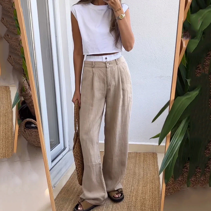 2023 Women's Summer Casual Two-Piece Outfit Set