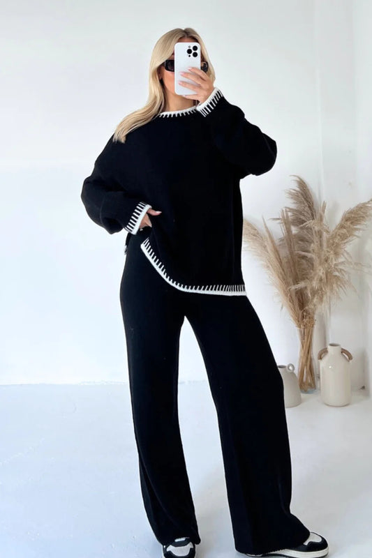 2023 Fashion Women's Casual Loose Two-Piece Set