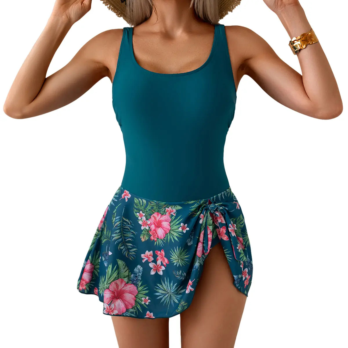 Eomenie One Piece Swimdress Swimsuits for Women Tummy Control Swim Dresses Bathing Suits Swimwear Swimsuit Slimming Beachwear Onepieceswimsuit Deals for You Days