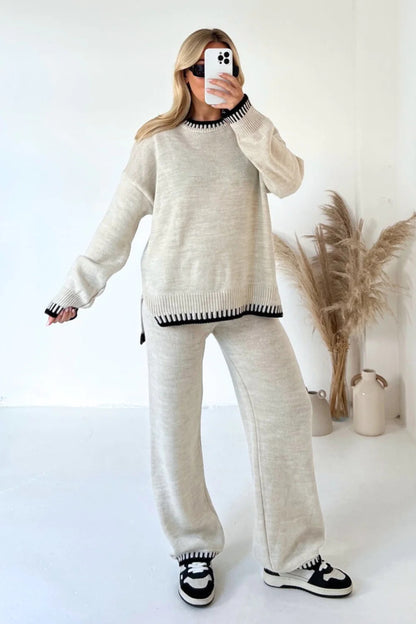 2023 Fashion Women's Casual Loose Two-Piece Set