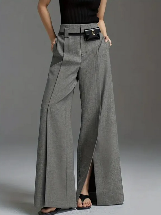 Women's High-Waist Casual Trousers
