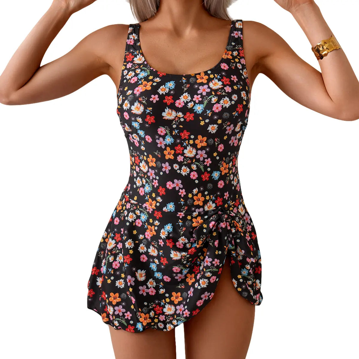 Eomenie One Piece Swimdress Swimsuits for Women Tummy Control Swim Dresses Bathing Suits Swimwear Swimsuit Slimming Beachwear Onepieceswimsuit Deals for You Days